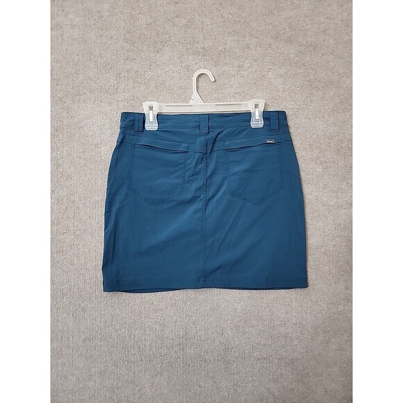 Eddie Bauer Travex Athletic Hiking Skort Womens 6 Teal Stretch - Picture 4 of 9